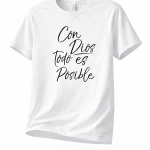 Camiseta sublimada con frase personalizada en impresión nítida