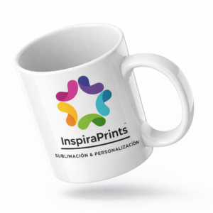Taza cerámica personalizada sublimada en alta definición.
